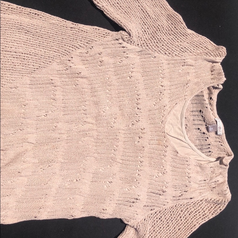 Cardigan shirt dress